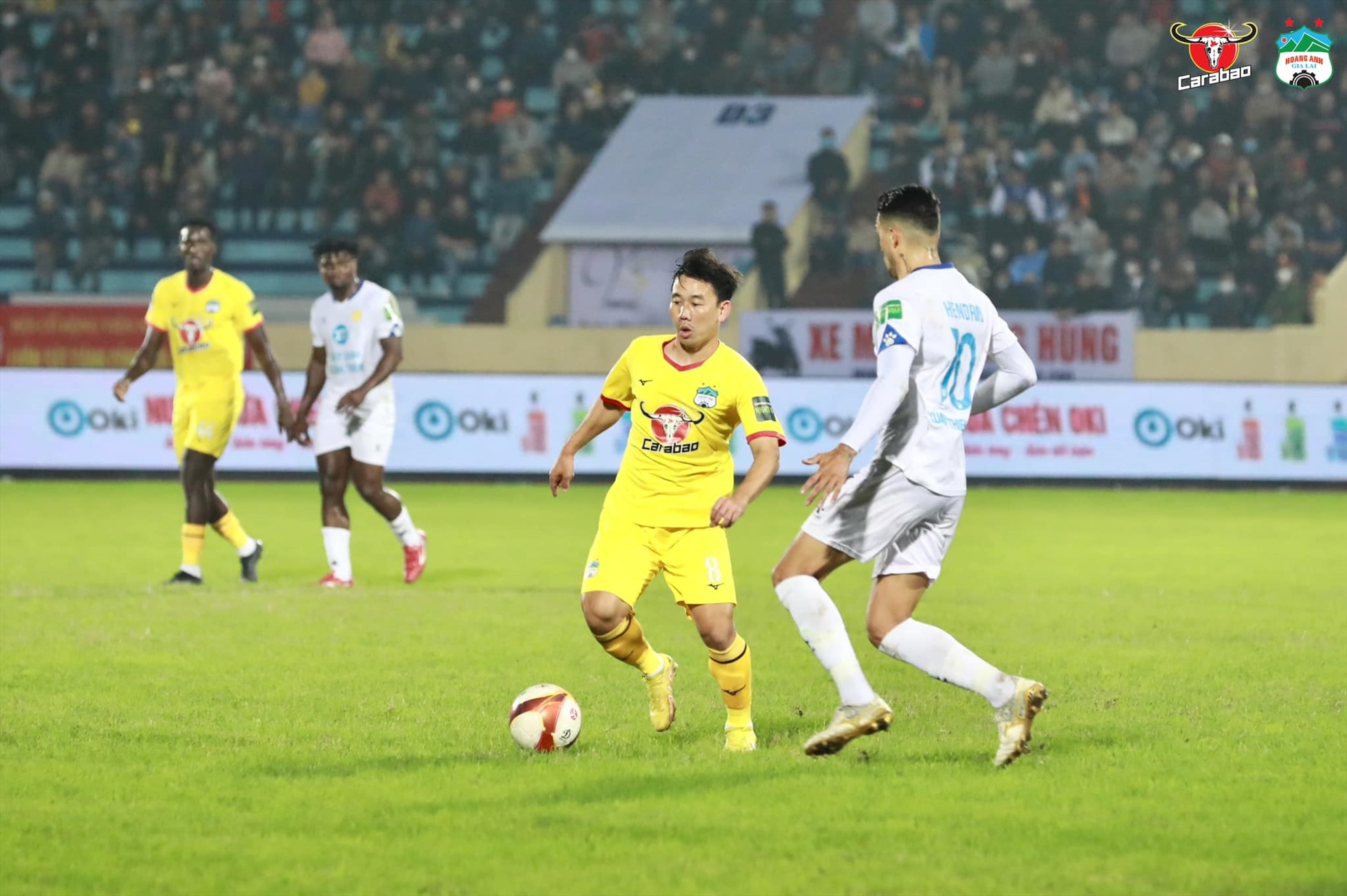 Hoàng Anh Gia Lai có cơ hội thắng trận đầu tiên tại V.League 2023 khi gặp tân binh Công an Hà Nội tại sân nhà. Ảnh: Hoàng Anh Gia Lai