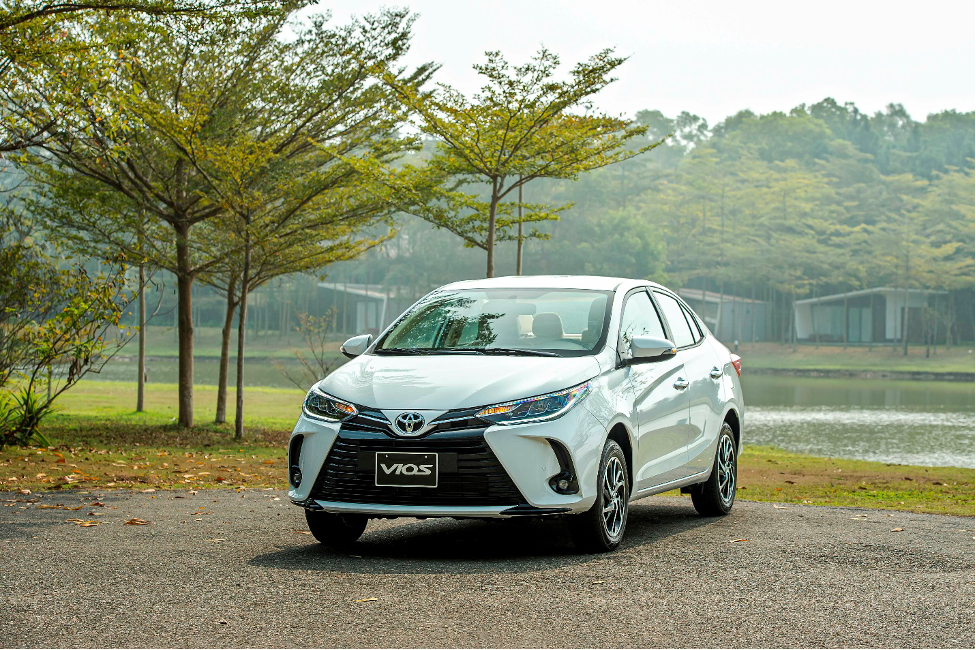 Thiết kế của mẫu xe Toyota Vios phiên bản đang bán tại Việt Nam. Ảnh: Toyota Việt Nam.