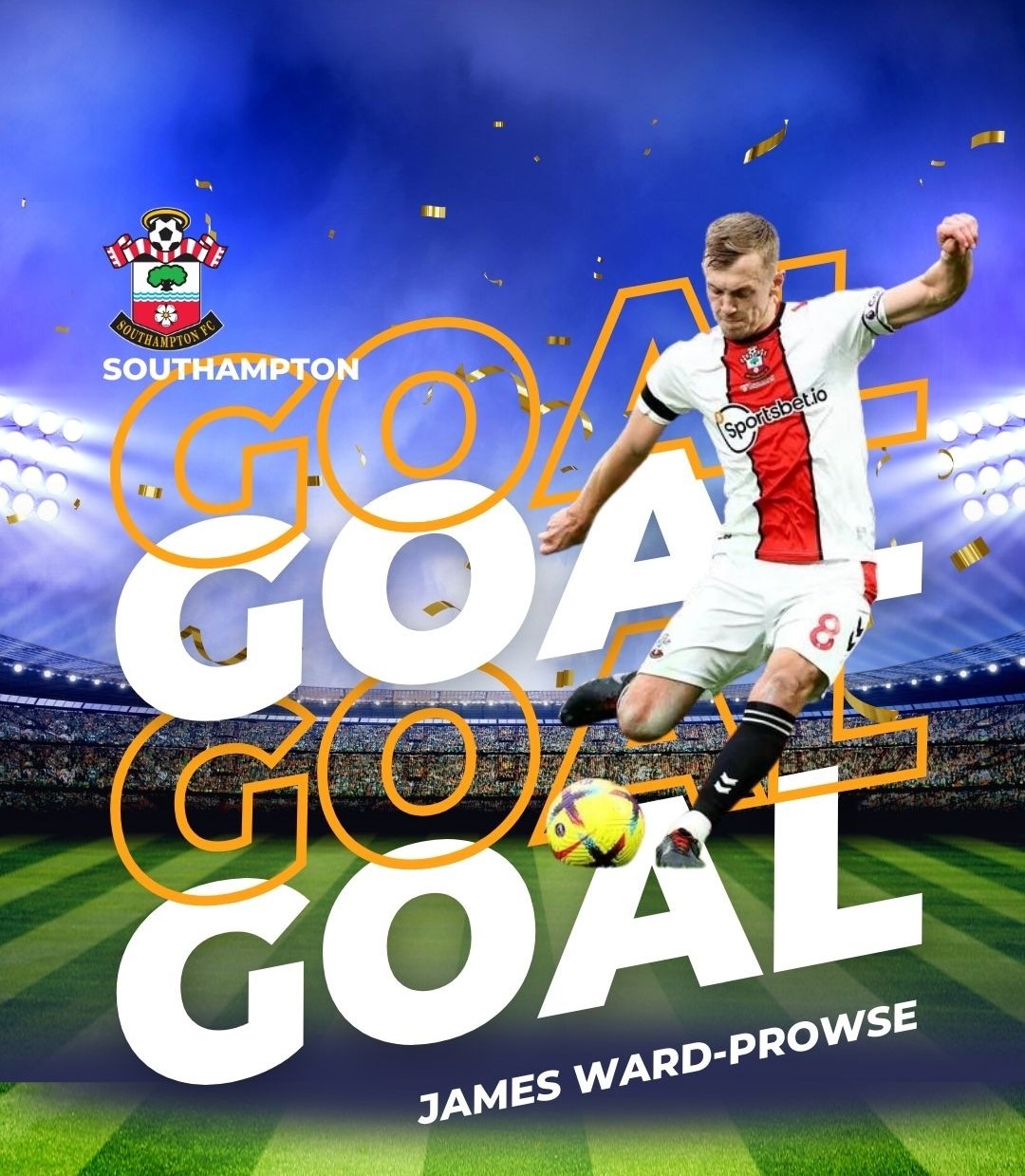 James Ward-Prowse ghi bàn duy nhất của trận đấu. Đồ họa: Lê Vinh