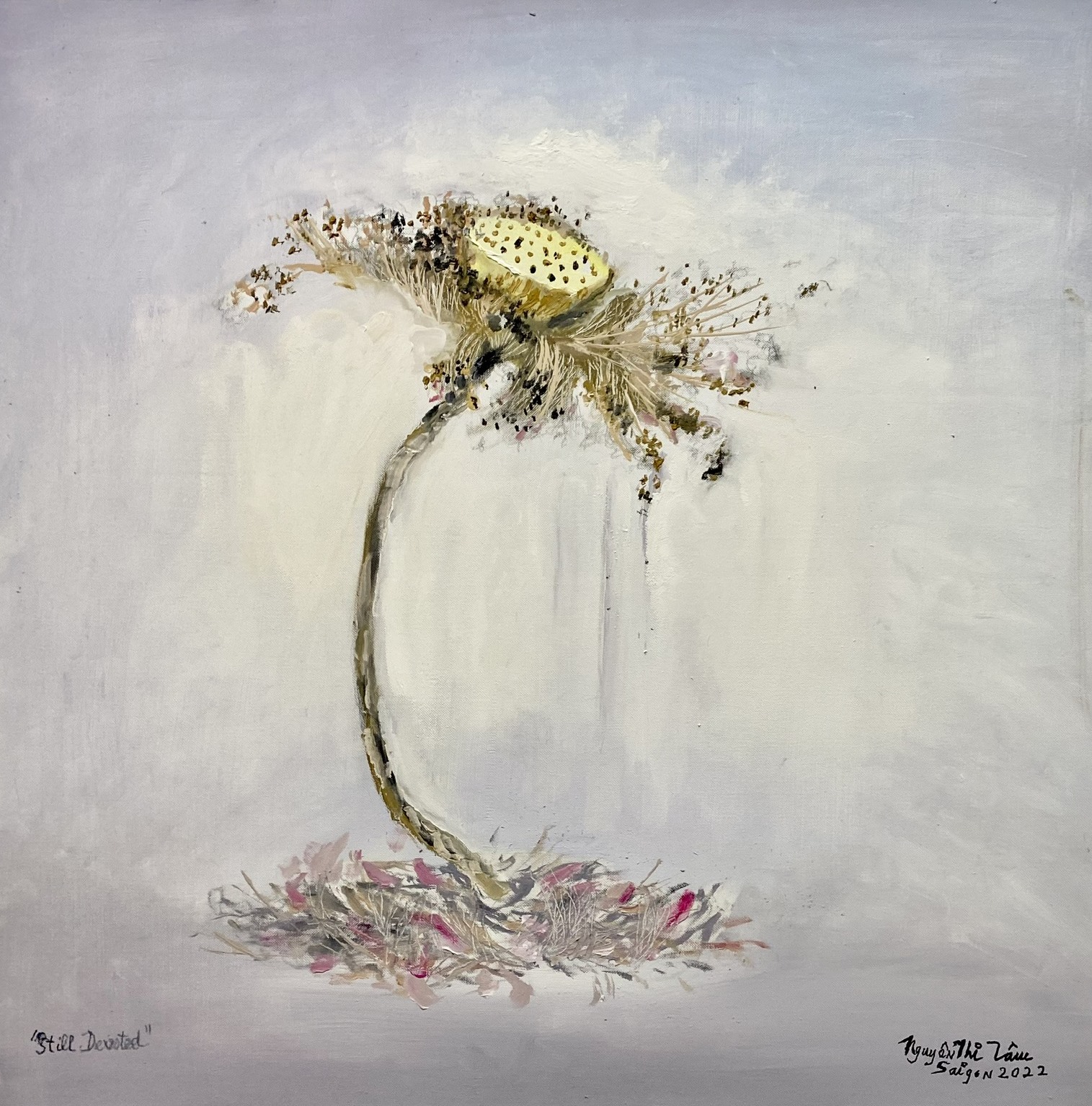 Một số tác phẩm trong buổi triển lãm.