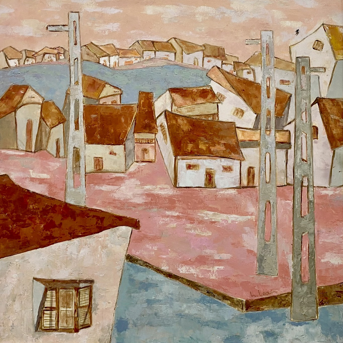 Một số tác phẩm trong buổi triển lãm.