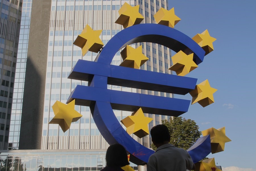 ECB đã tăng lãi suất để kiềm chế lạm phát: Ảnh: Xinhua