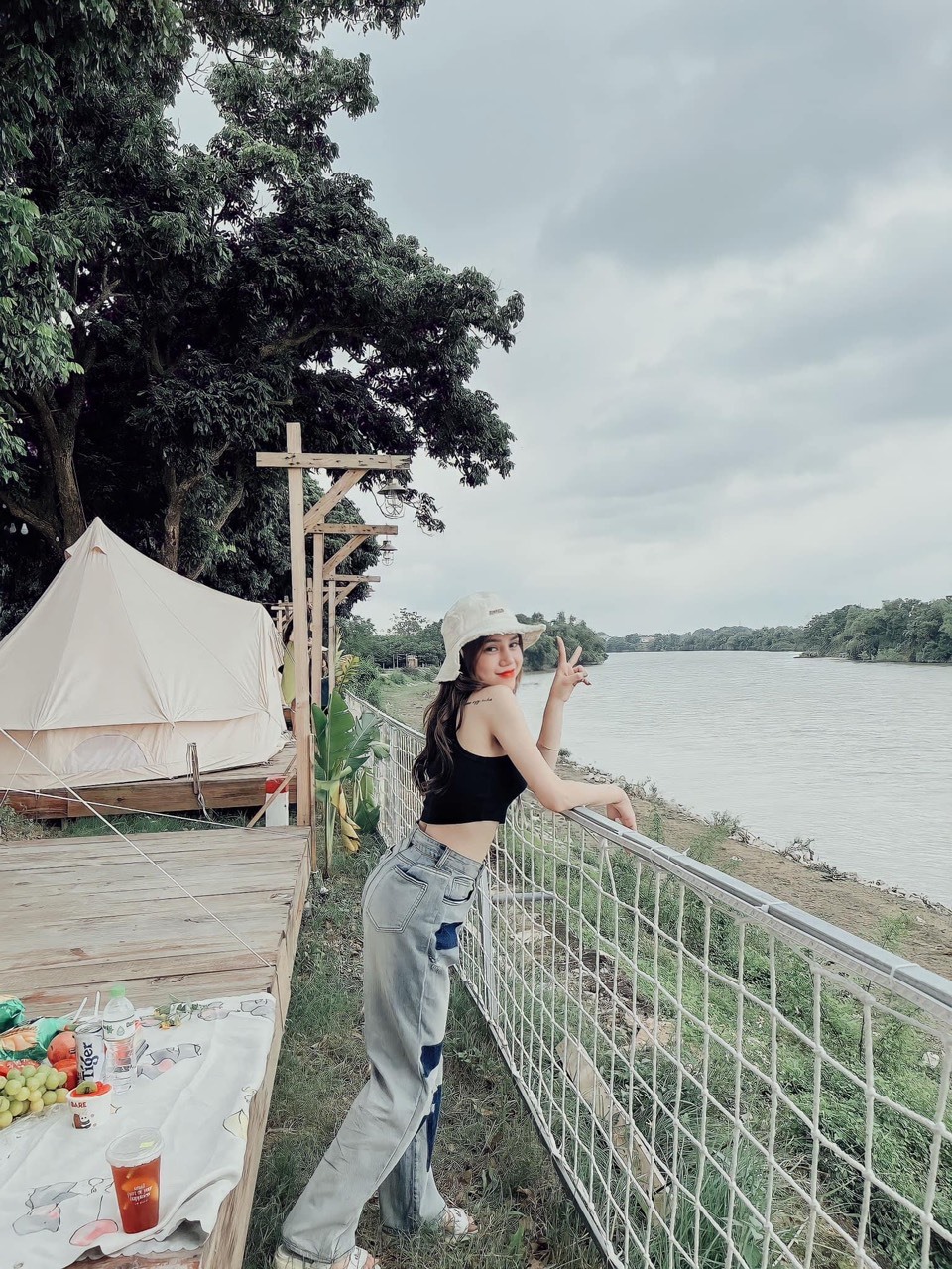 Dù mới thành lập chưa lâu nhưng anh Đoàn cho biết, khu cắm trại đã thu hút rất nhiều khách ghé thăm, vui chơi, đặc biệt là các ngày cuối tuần.
