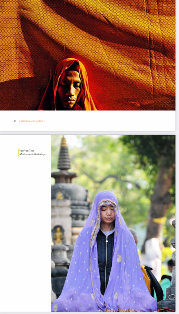 Hai tác phẩm trong dự án “Thiền” (Meditation)  của VIệt Văn.