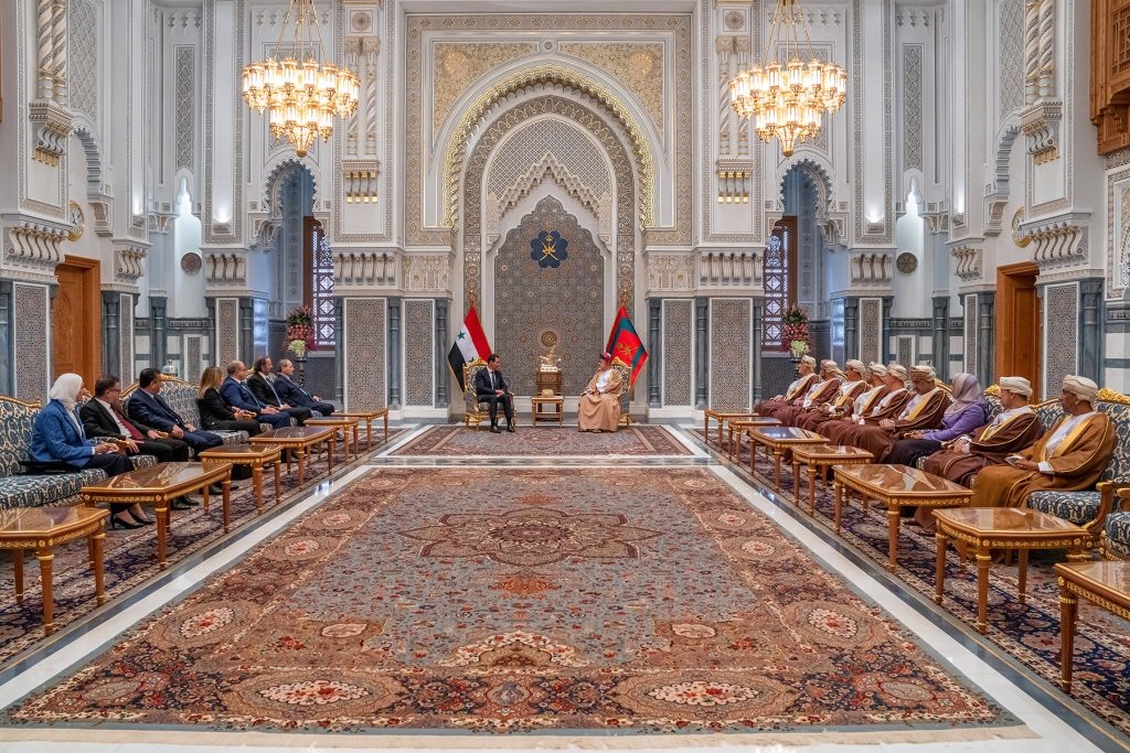 Một vài hình ảnh của Tổng thống Syria trong chuyến thăm Oman. Ảnh: Bộ Ngoại giao Oman
