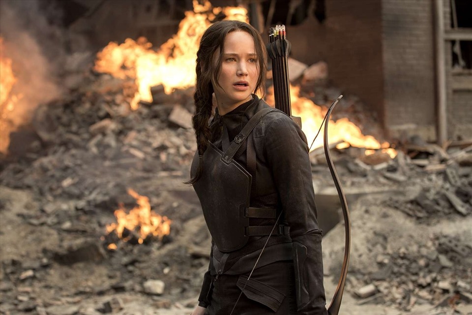 Jennifer Lawrence trong phim “The Hunger Games“. Ảnh: Nhà sản xuất