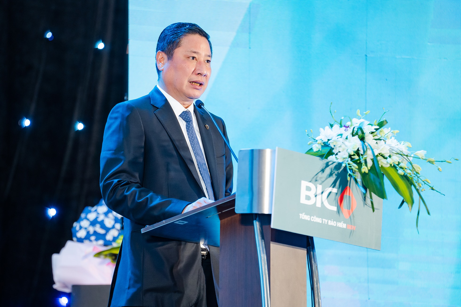 Tổng Giám đốc BIC Trần Hoài An phát biểu tại Hội nghị. Ảnh: BIC