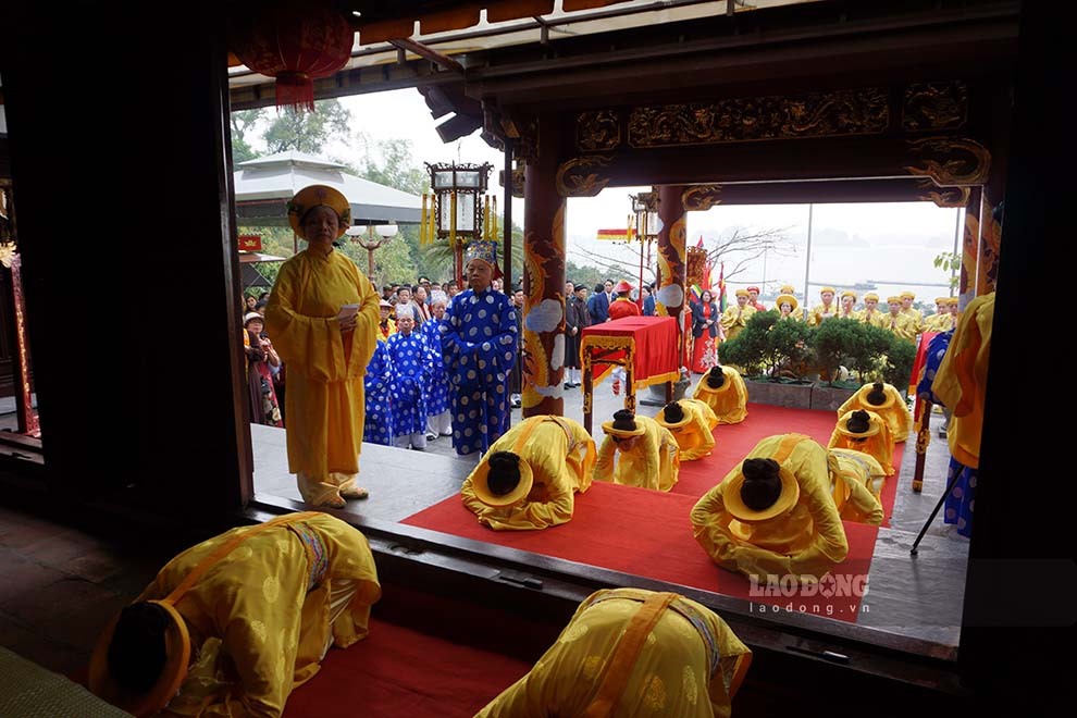Lễ hội Đền Cửa Ông 2023 là sự kiện có diễn ra nhân Kỷ niệm 710 năm ngày mất của Hưng Nhượng Đại Vương Trần Quốc Tảng (1313 - 2023). Ảnh: Đoàn Hưng