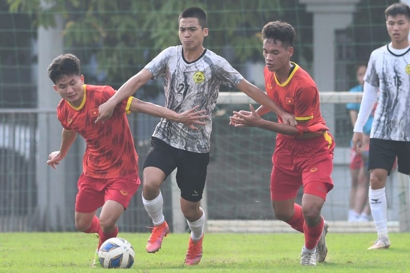 Các trận đấu giao hữu là bài kiểm tra quan trọng của U20 Việt Nam trước giải U20 Châu Á. Ảnh: VFF