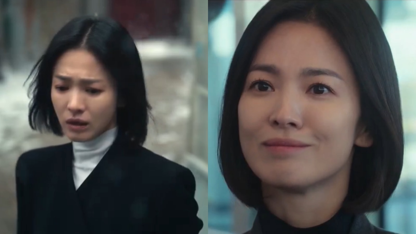 Song Hye Kyo trải qua nhiều cung bậc cảm xúc trong hành trình bắt những kẻ tàn nhẫn phải trả giá. Ảnh: Netflix