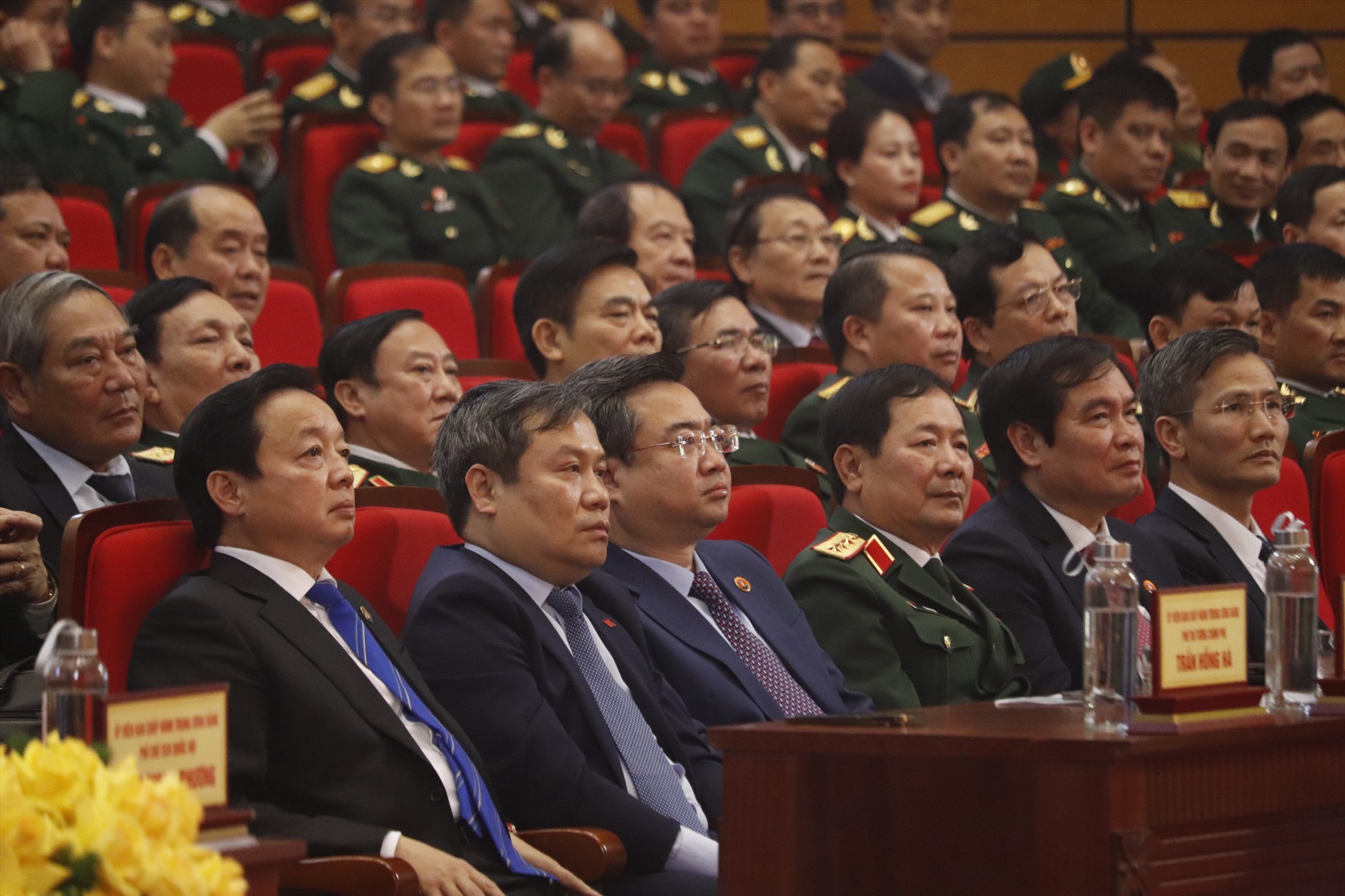 Phó Thủ tướng Trần Hồng Hà cùng các đại biểu tham dự buổi lễ. Ảnh: Đức Tuấn