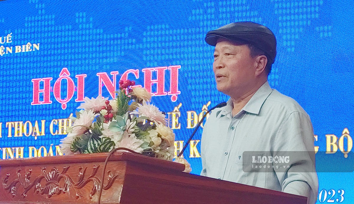 Ông Nguyễn Quốc Mạnh - Chủ tịch Hiệp hội vận tải ôtô Điện Biên.