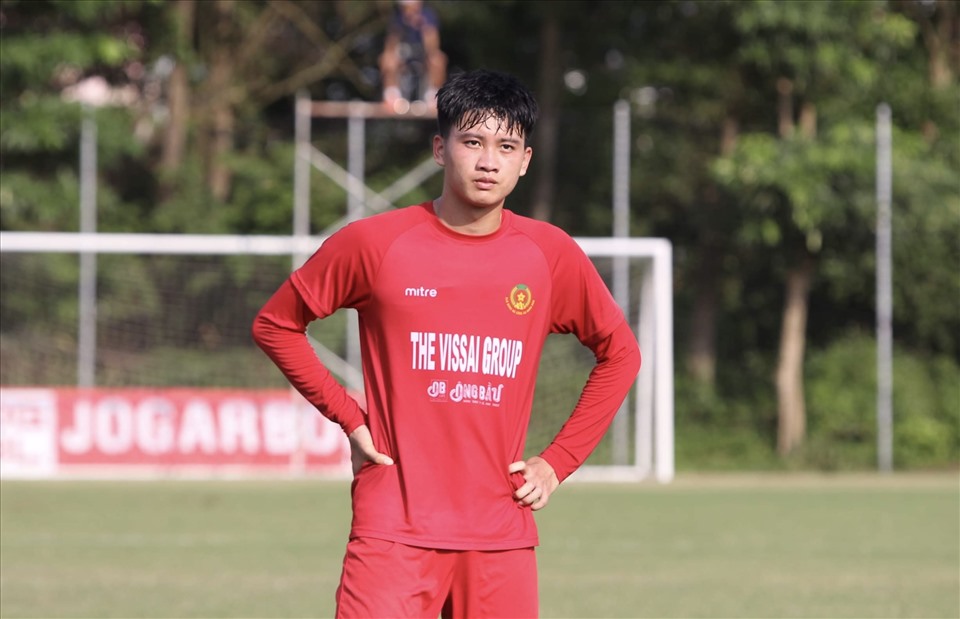 Hữu Thực là niềm hy vọng mới của U23 Việt Nam. Ảnh: Thu Nga