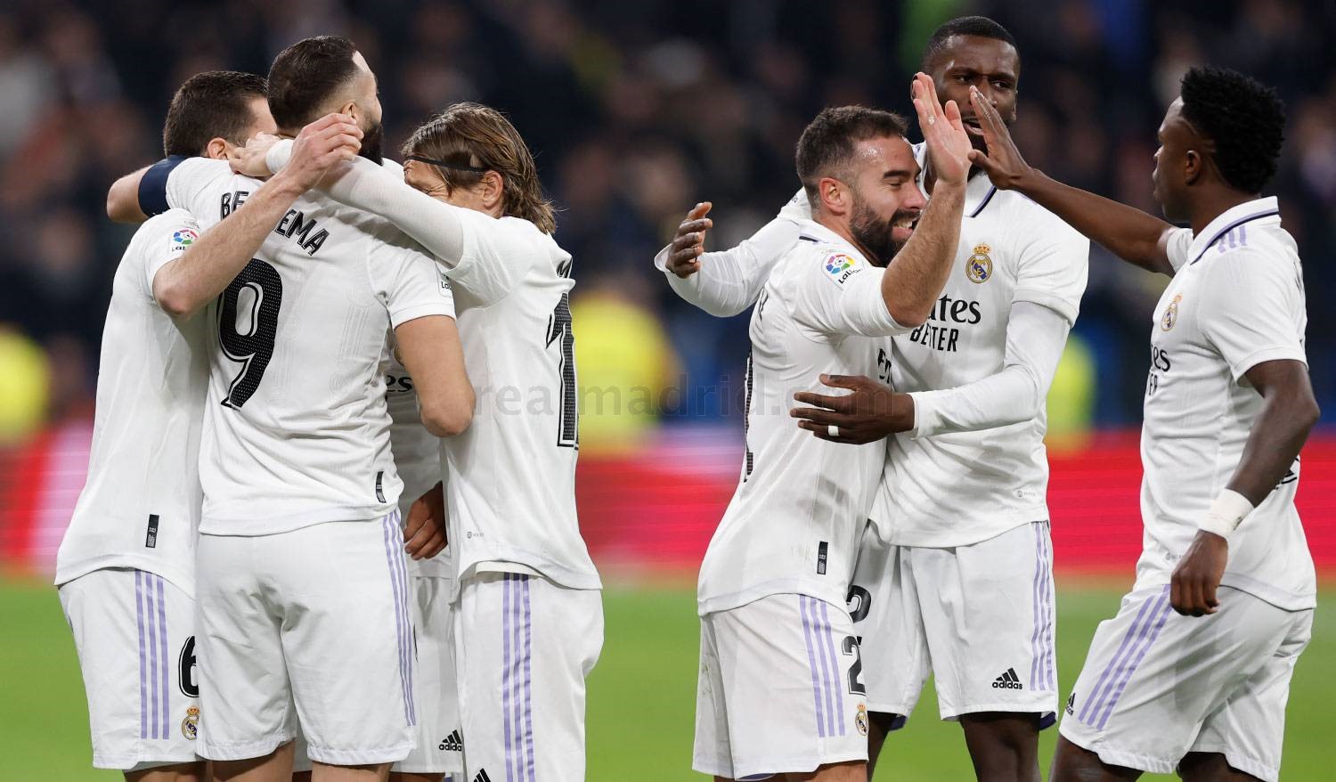Real Madrid giành chiến thắng chung cuộc với tỉ số 2-0. Ảnh: Real Madrid
