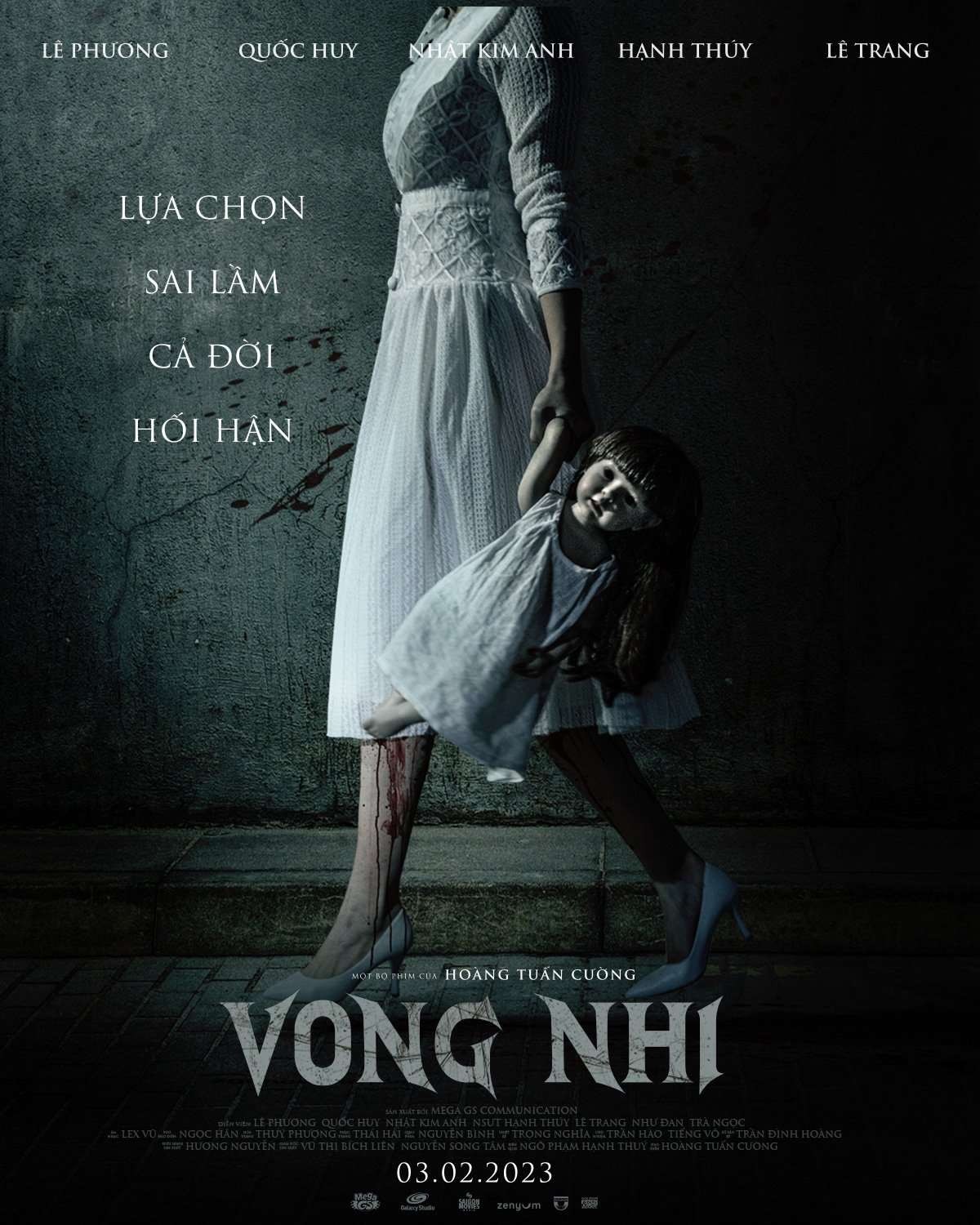 “Vong nhi” là bộ phim kinh dị của đạo diễn Hoàng Tuấn Cường. Ảnh: CGV