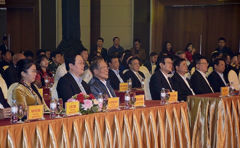 Các đại biểu tham dự buổi lễ. Ảnh: Quỳnh Trang