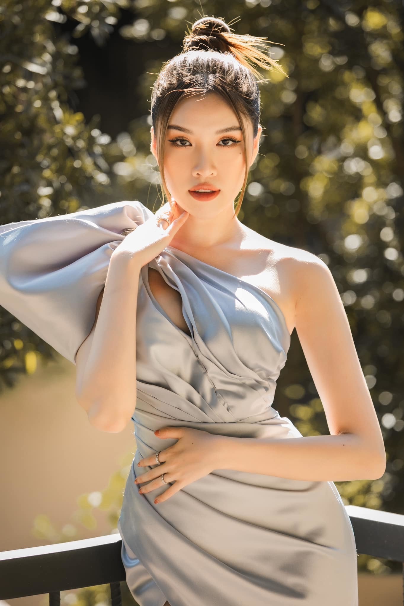 Thanh Thanh Huyền gây chú ý thời gian gần đây khi đại diện cho Việt Nam chinh chiến tại Miss Charm 2023. Ảnh: Nhân vật cung cấp
