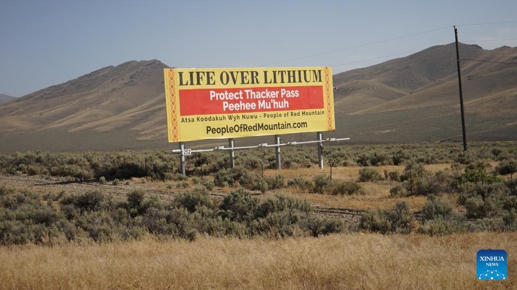 General Motors đầu tư 650 triệu USD vào mỏ lithium Thacker Pass ở bang Nevada. Ảnh: Xinhua