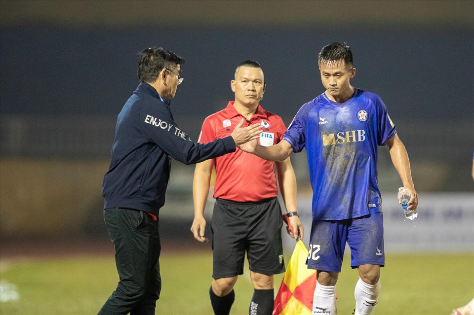 Đà Nẵng của huấn luyện viên Phan Thanh Hùng có sự thay đổi mạnh mẽ trong mùa giải 2023. Ảnh: Xuân Thuỷ