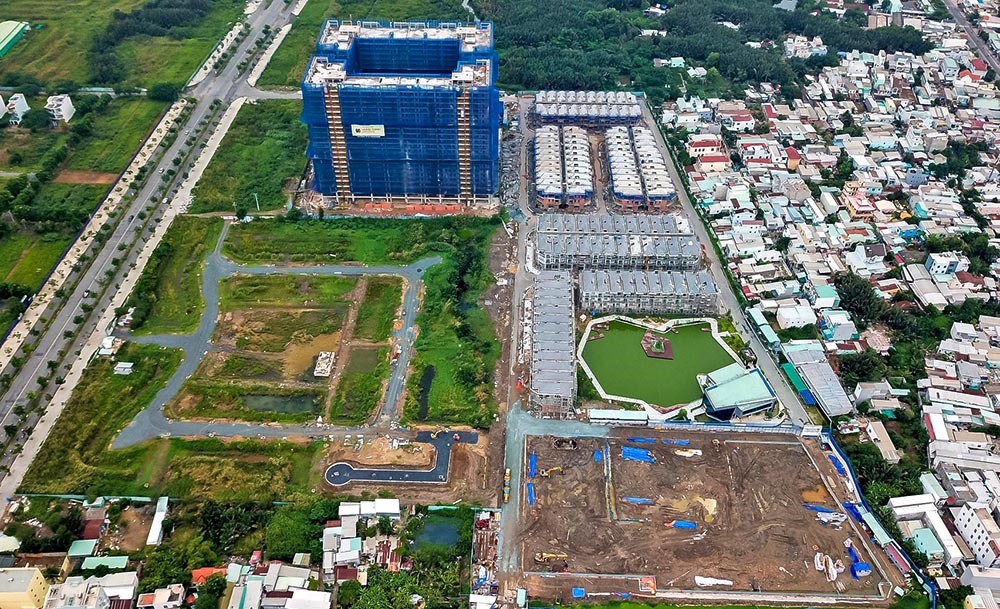 Các dự án đại đô thị  nguồn cung lớn cho phân khúc căn hộ  Bất động sản   Vietnam VietnamPlus