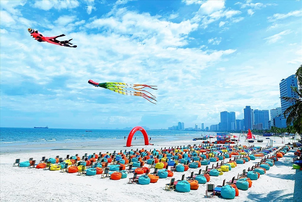 Tại các bãi biển Đà Nẵng sẽ diễn ra hoạt động trưng bày mô hình nghệ thuật bãi biển, thả diều nghệ thuật, cuộc thi đắp tượng cát nghệ thuật... Ảnh: Nguyễn Linh