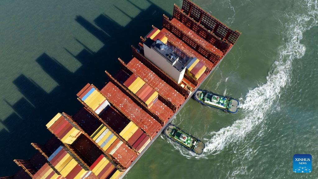 Cảng Thanh Đảo ở tỉnh Sơn Đông phía đông Trung Quốc - cảng lớn thứ tư của Trung Quốc về khả năng xử lý hàng hóa