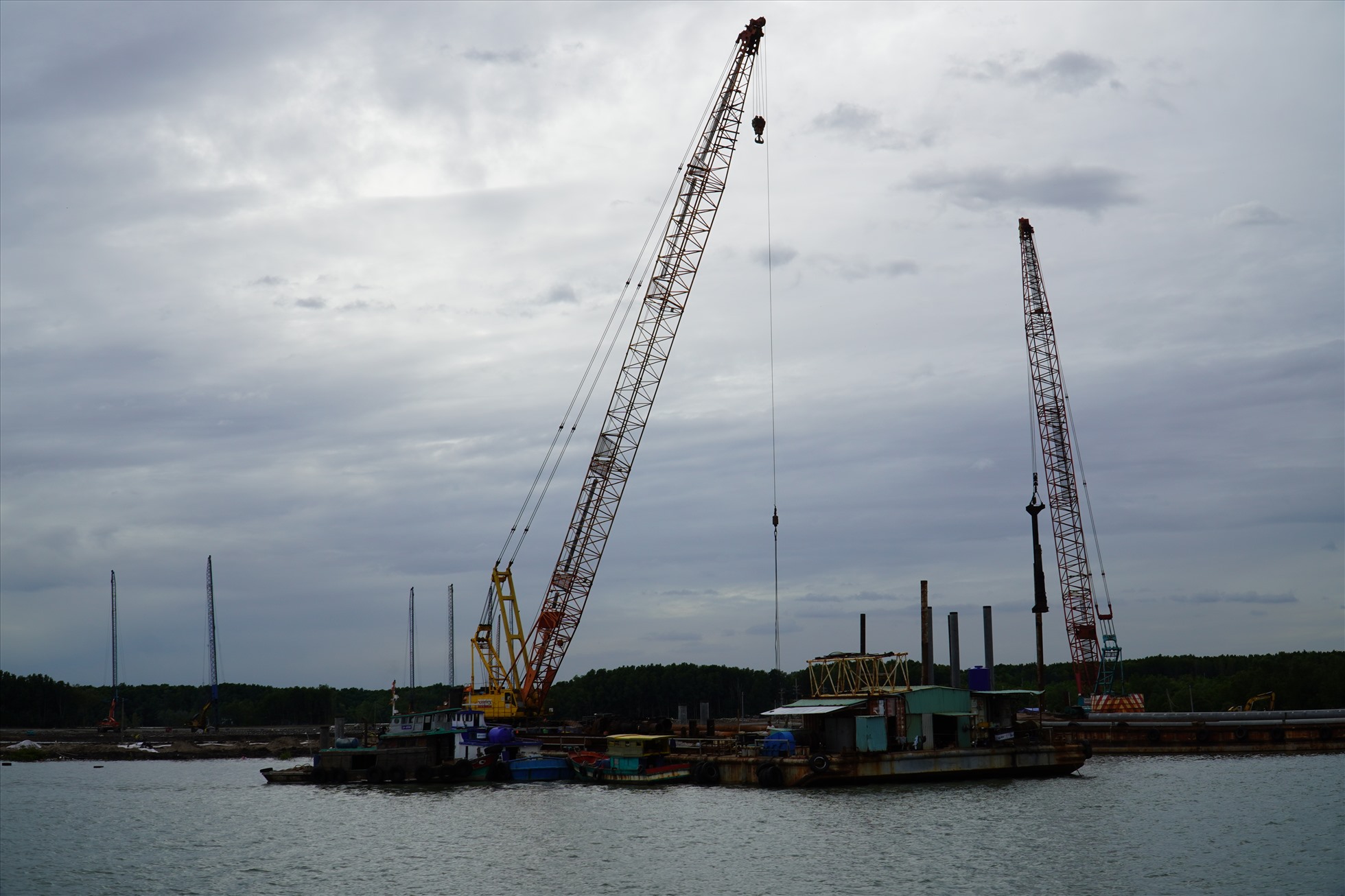 Khu vực dự kiến triển khai dự án cảng Phước An