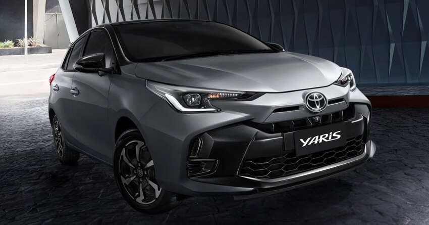Toyota Yaris 2023 có thiết kế mạnh mẽ hơn. Ảnh: Toyota.
