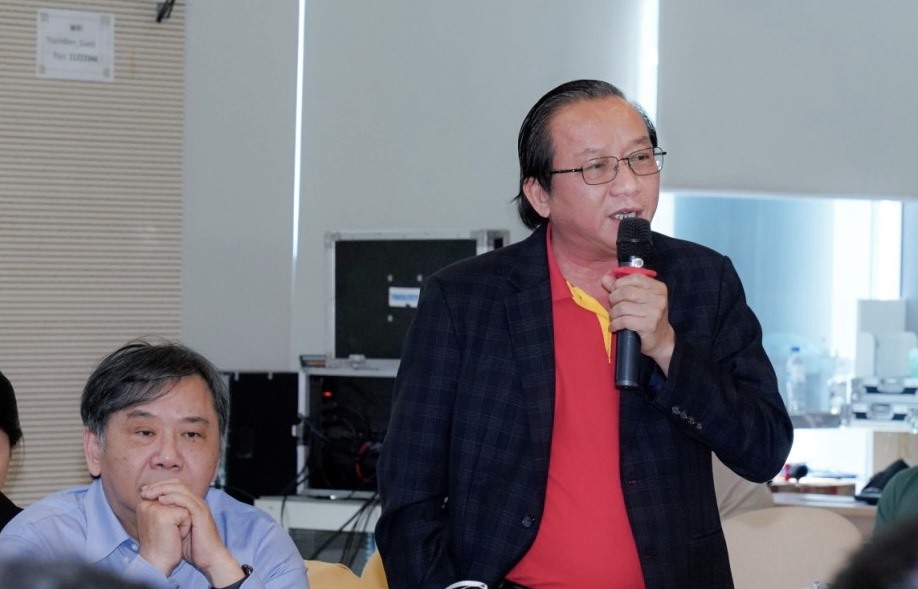 Phó Tổng giám đốc Vietjet Đỗ Xuân Quang chia sẻ tại Hội thảo.