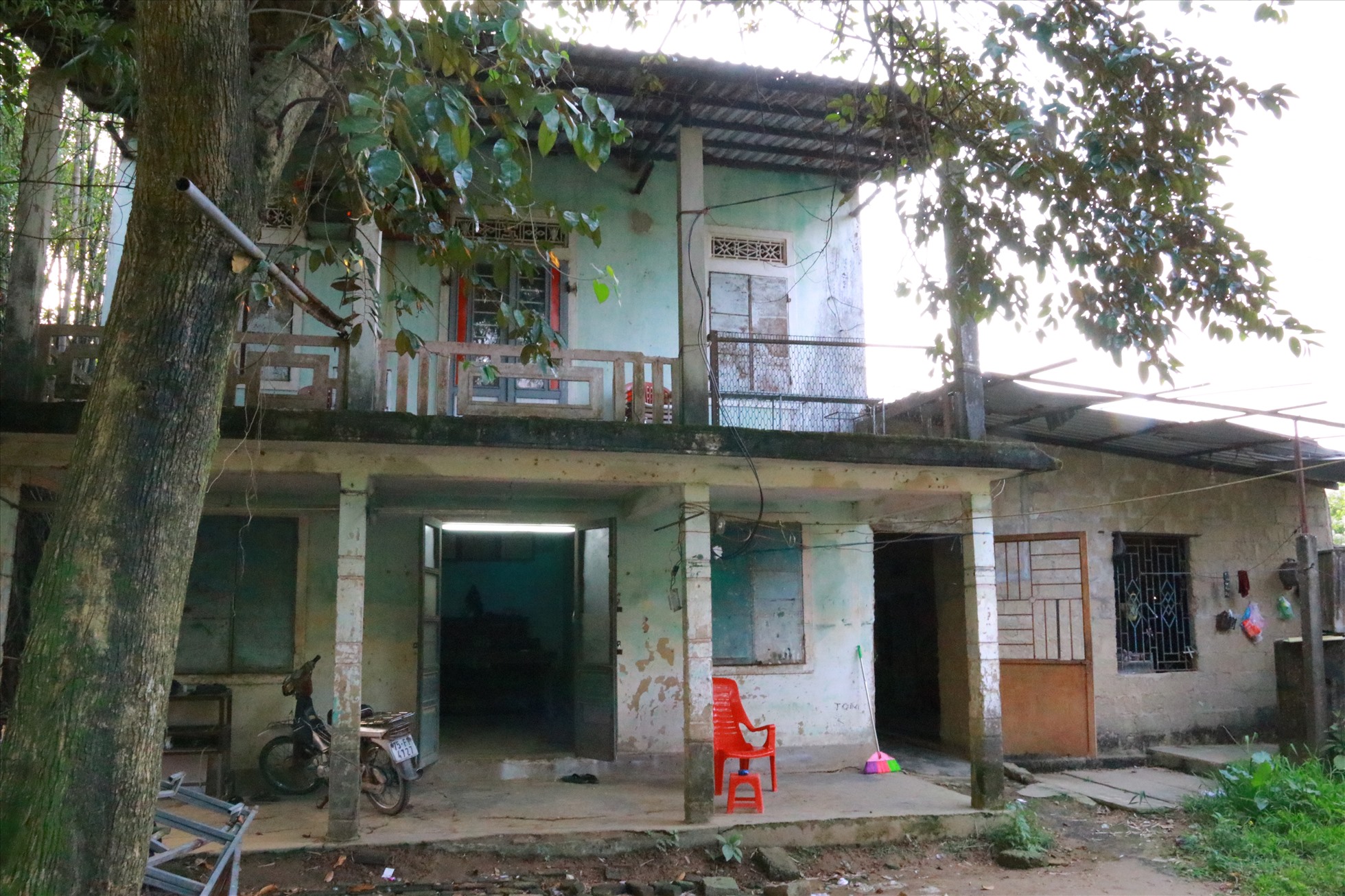 Căn nhà của ông Nguyễn Ngượt (71 tuổi) thuộc diện giải tỏa 16 năm trước vẫn đang có người ở.