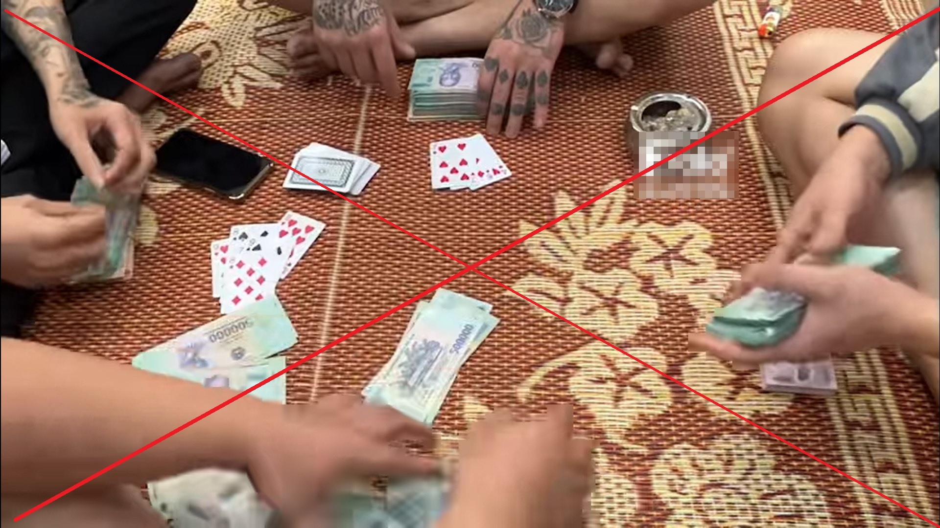 Video ghi lại cận cảnh việc đánh bạc trên Fanpage “Tiến nhất đồ bịp uy tín“. Ảnh: Chụp màn hình