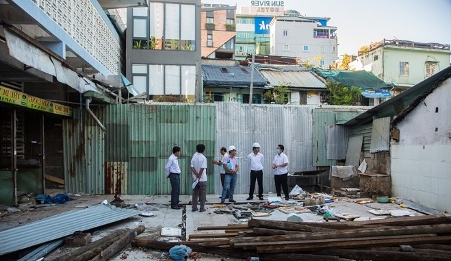 Sở Công thương Đà Nẵng kiểm tra quy trình nâng cấp chợ Hàn.