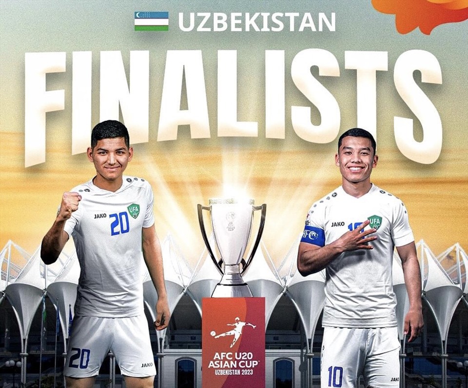 Chủ nhà U20 Uzbekistan bước vào trận chung kết U20 Châu Á 2023 chạm trán U20 Iraq. Ảnh: AFC