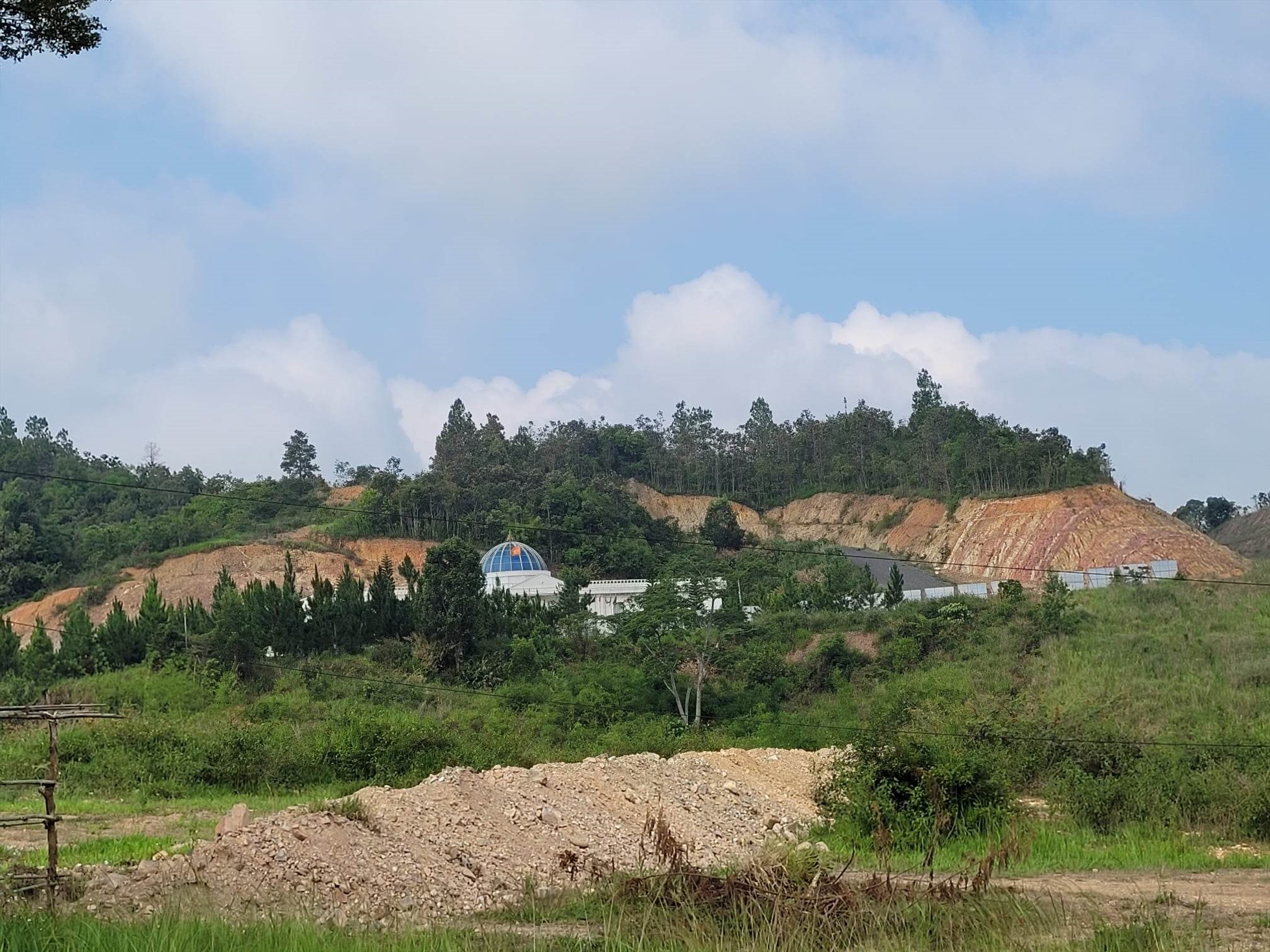 Vì để mất 257ha rừng nên Lâm Đồng đề nghị Công ty Sài Gòn Đại Ninh phải thực hiện bồi thường tài nguyên rừng. Ảnh: Hữu Long