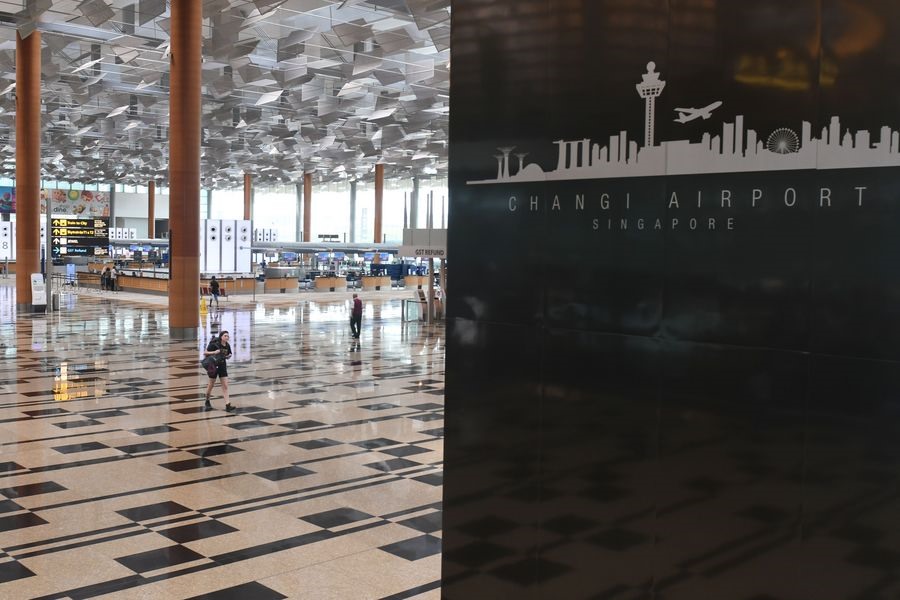 Sân bay Changi chiến thắng ở rất nhiều hạng mục của Skytrax. Ảnh: Xinhua