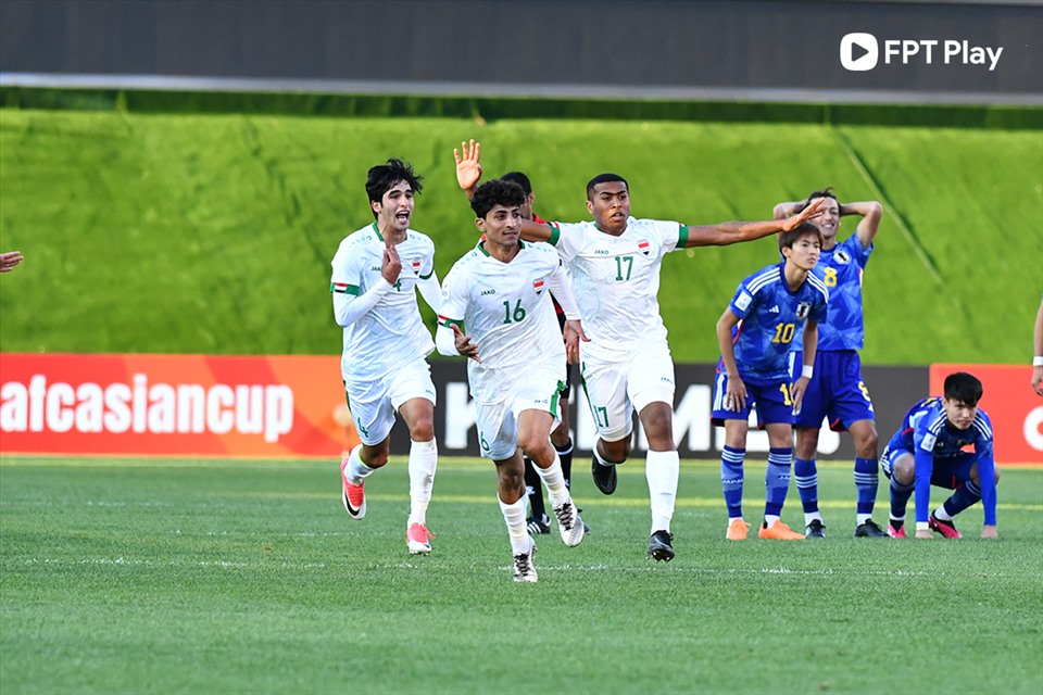 U20 Iraq đã tạo ra những “cơn địa chấn” lớn tại giải đấu năm nay. Ảnh: FPT Play