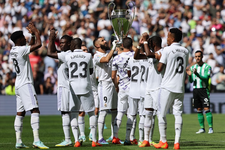 Real Madrid đang là nhà đương kim vô địch Champions League. Ảnh: AFP