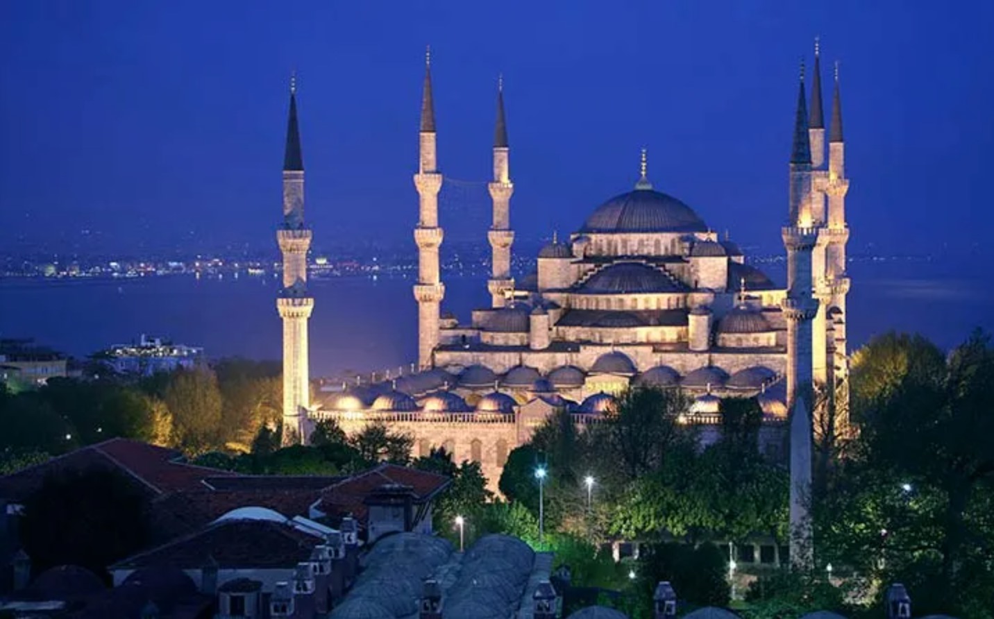 Nhà thờ Hồi giáo Thánh đường Xanh ở Istanbul, Thổ Nhĩ Kỳ. Ảnh: Encyclopedia Britanica