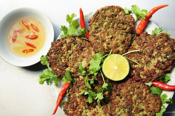 Món chả rươi thơm ngon béo ngậy. Ảnh: Rươi Tứ Kỳ - Hải Dương