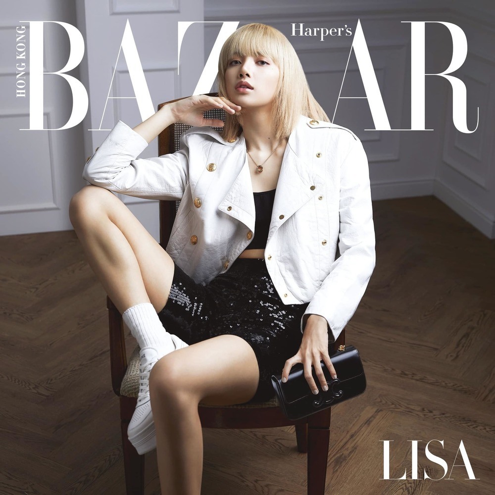 Lisa ngày càng khẳng định vị thế IT girl hàng đầu Châu Á, đồng thời là ngôi sao K-pop có vị thế trên bản đồ thời trang thế giới. Ảnh: Harper's Bazaar
