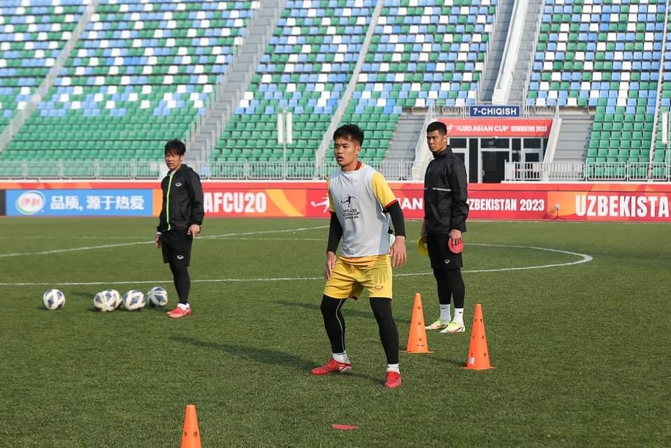 Các cầu thủ U20 Việt Nam đang có tinh thần tốt. Ảnh: VFF