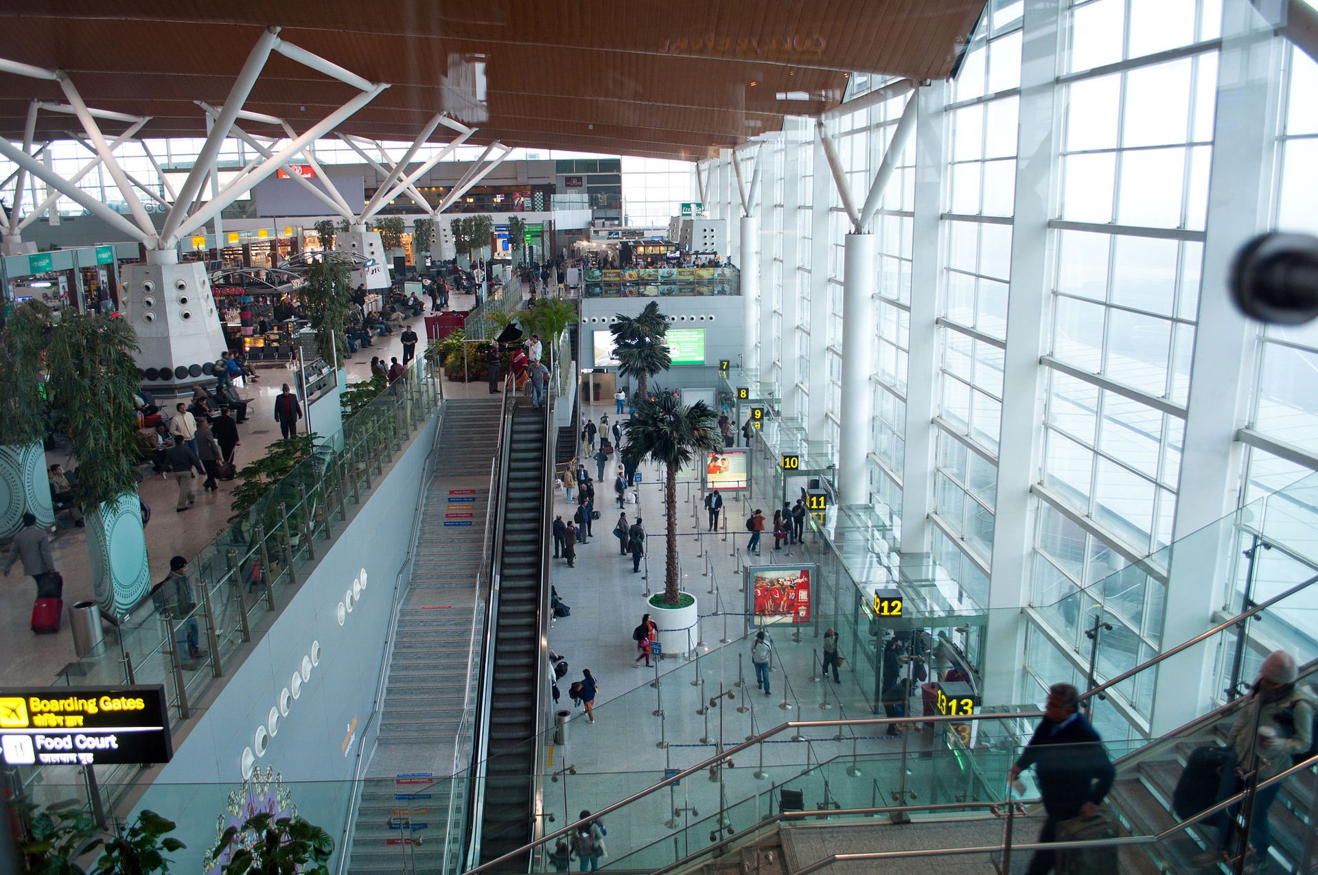 Sân bay quốc tế Indira Ghandi ở thủ đô New Delhi. Ảnh: Wiki