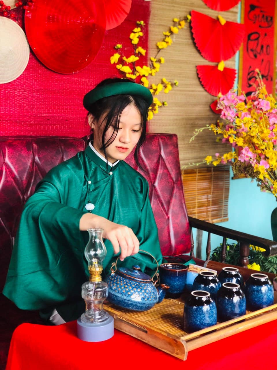 Caman Village có những dấu ấn đậm nét Việt hấp dẫn du khách. Ảnh: Caman Village