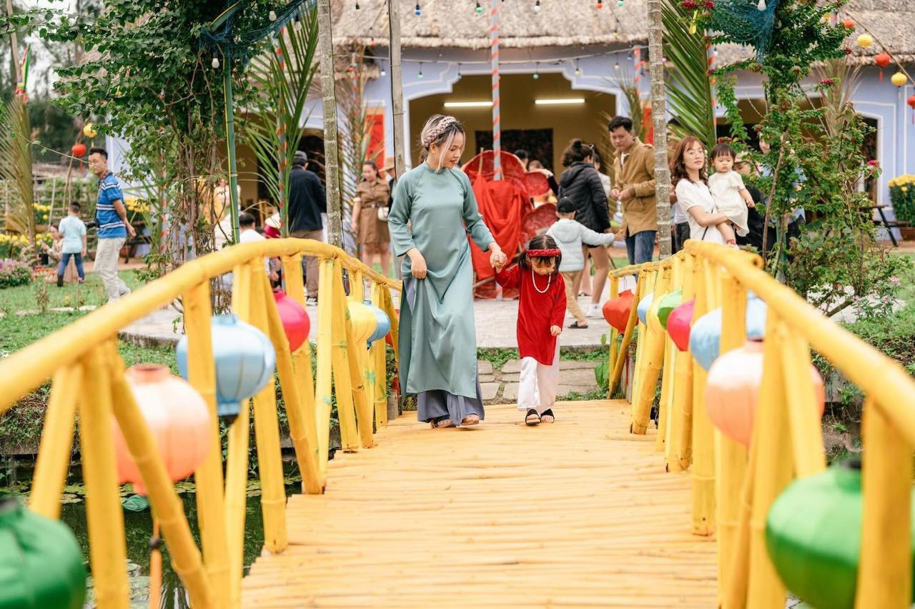 Nơi đây trở thành điểm tổ chức các hoạt động vui chơi dã ngoại uy tín dành cho các bạn nhỏ. Ảnh: Caman Village