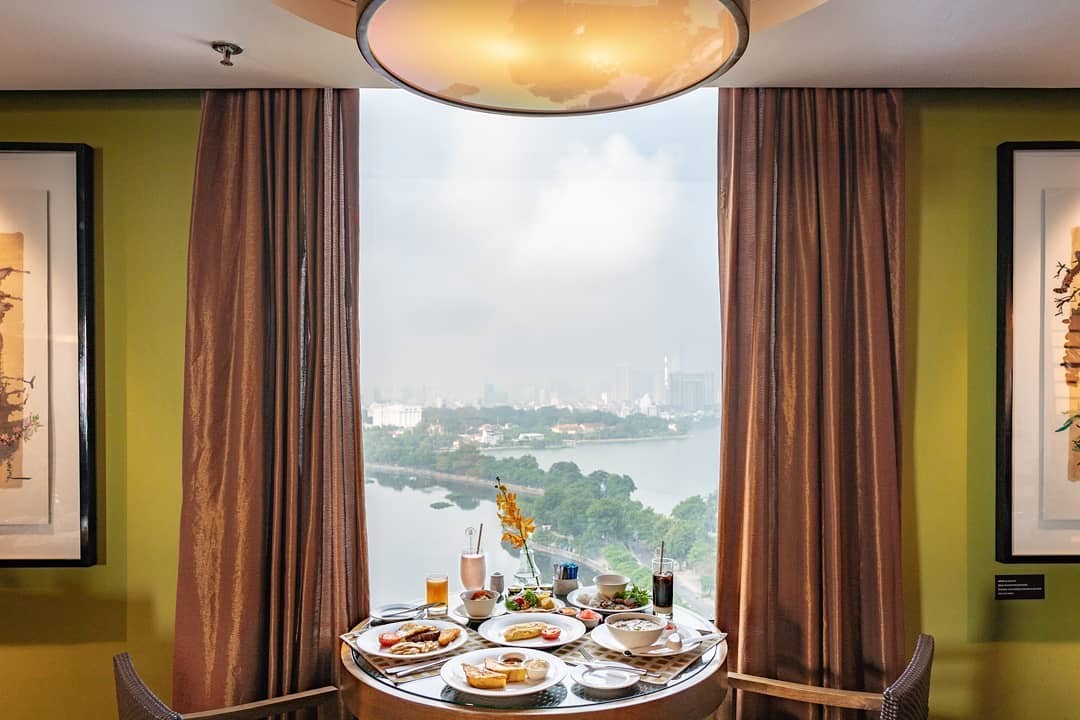 Một góc view tuyệt đẹp của Pan Pacific Hanoi. Ảnh: Pan Pacific Hanoi