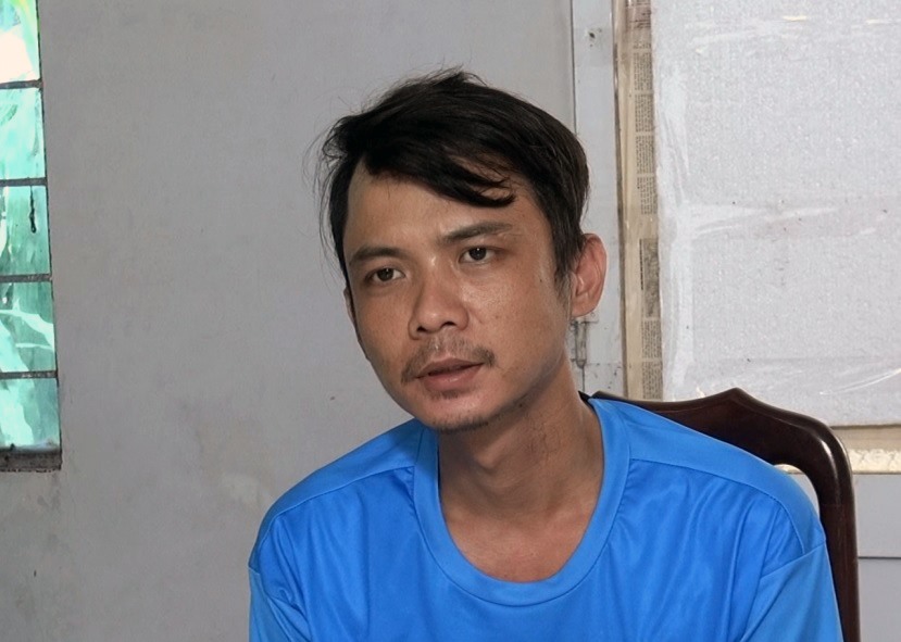 Đối tượng Nguyễn Thanh Phong bị khởi tố về hành vi trộm cắp tài sản. Ảnh: Nghiêm Túc