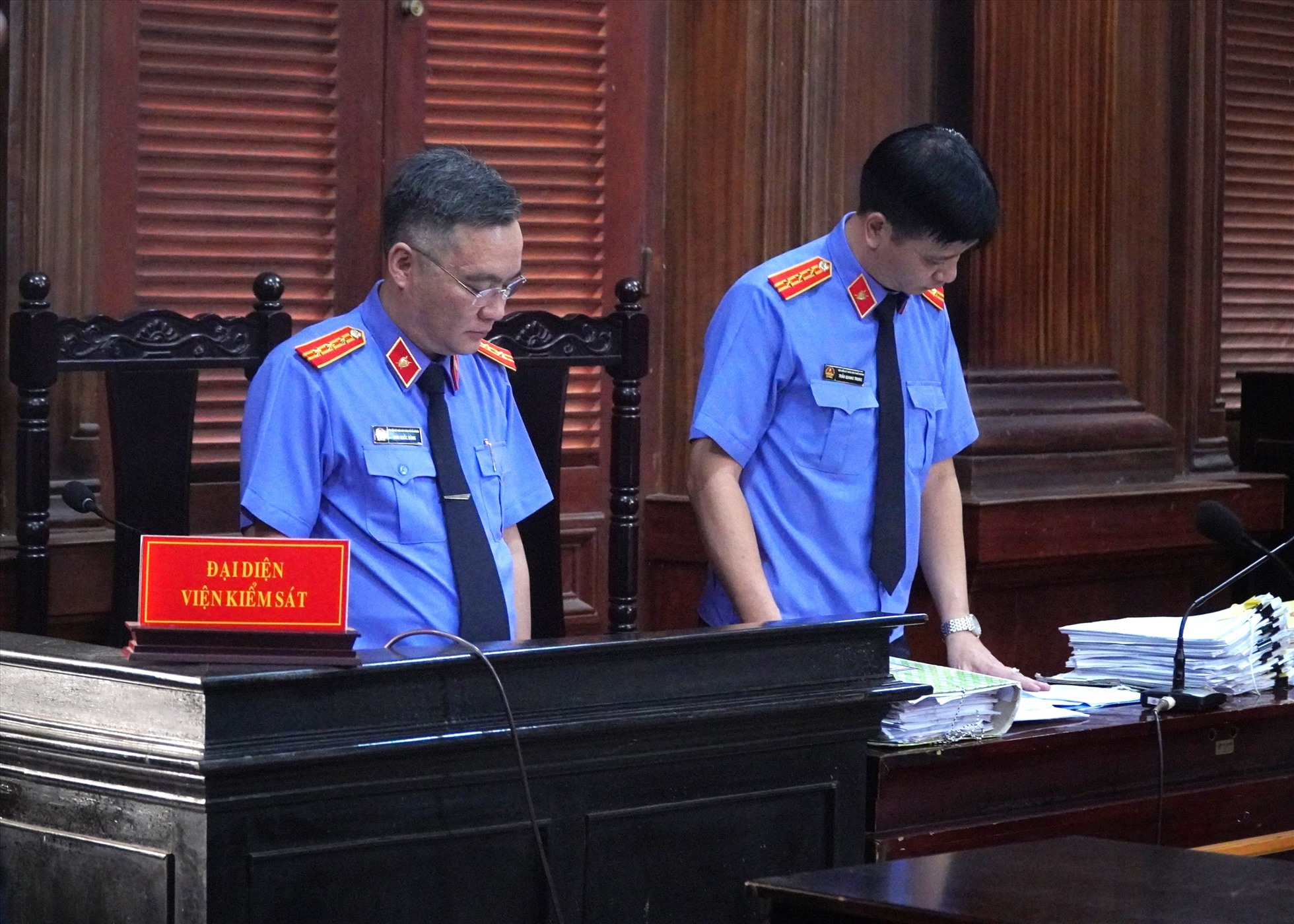 Đại diện VKSND TP.HCM đề nghị tuyên phạt Võ Thuỳ Linh án chung thân về tội giết người. Ảnh: Anh Tú