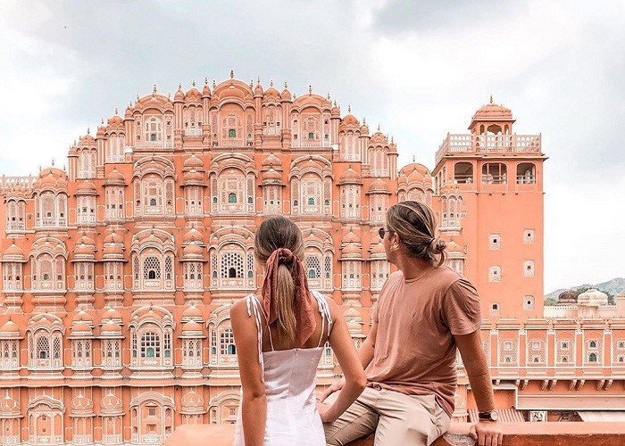 Jaipur – thành phố màu hồng nổi tiếng của Ấn Độ.