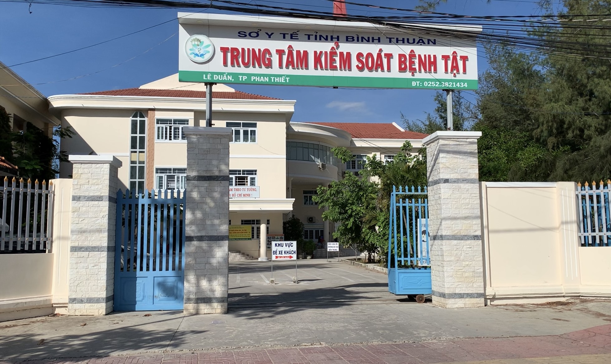 Trung tâm kiểm soát bệnh tật tỉnh Bình Thuận. Ảnh: Duy Tuấn