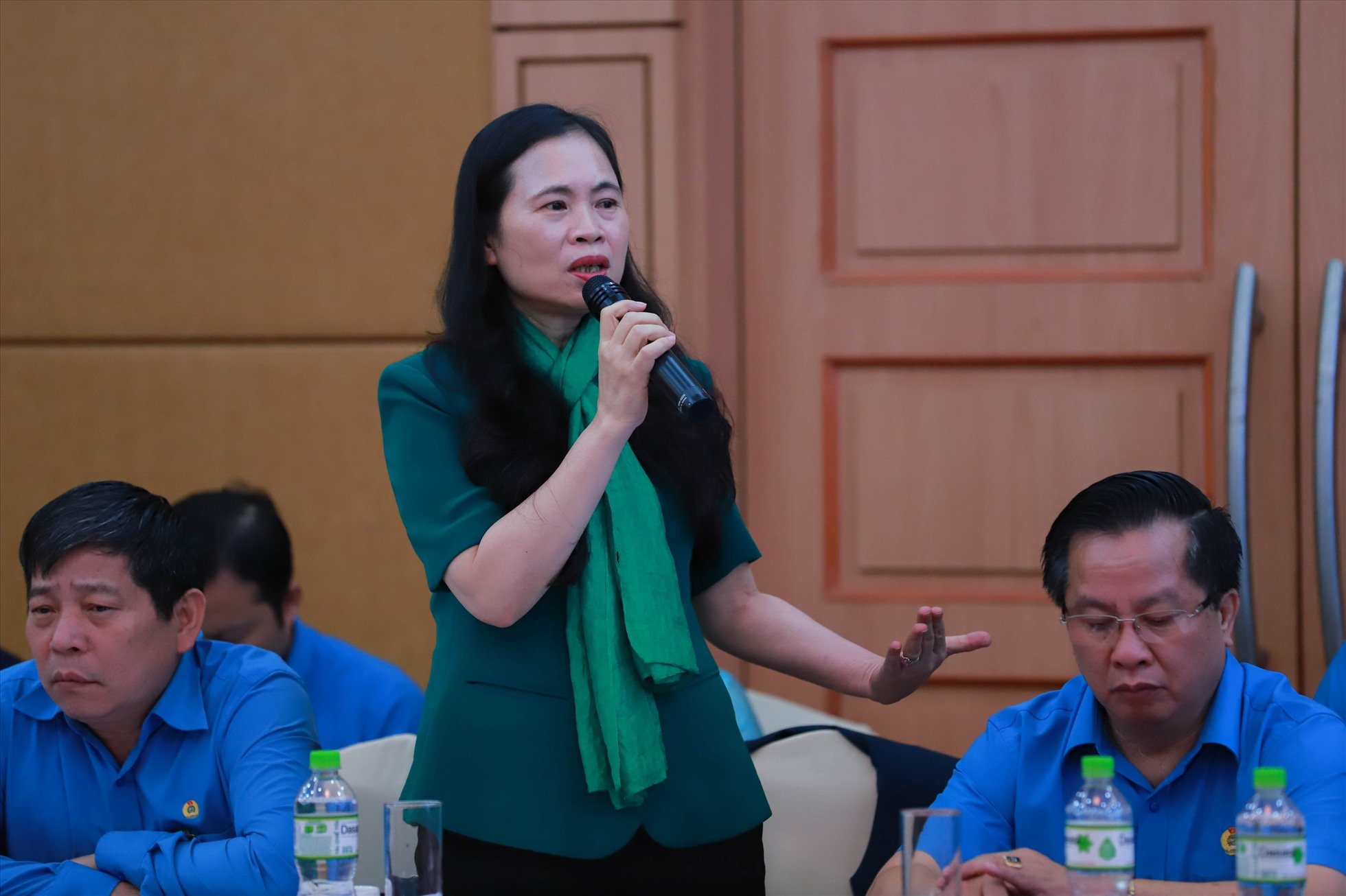 Bà Nguyễn Thị Bích Hợp, Phó Chủ tịch Công đoàn Giáo dục Việt Nam